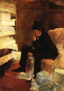 Jean-Louis Forain The Widower oil painting artist